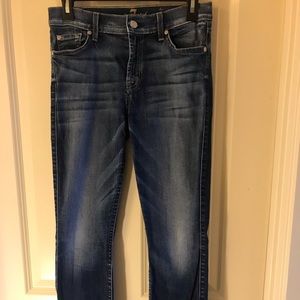 7 For all Mankind Ankle skinny jeans size 27